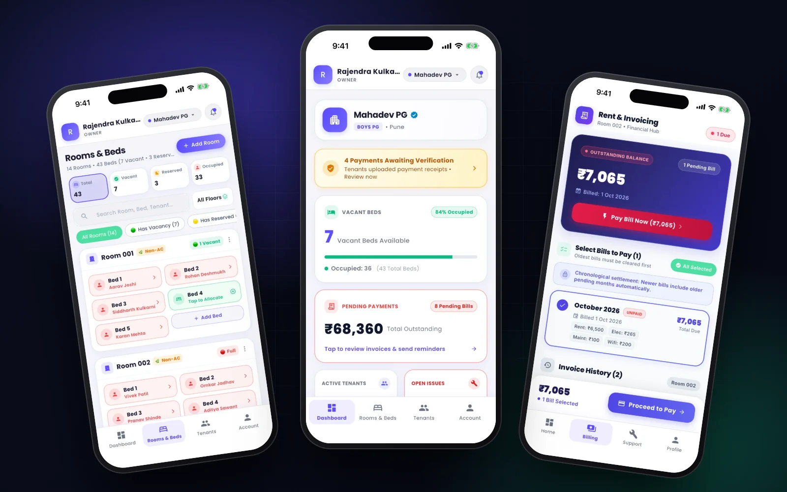 PGApp owner and resident apps